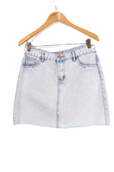 חצאית גינס תכלת-M-L